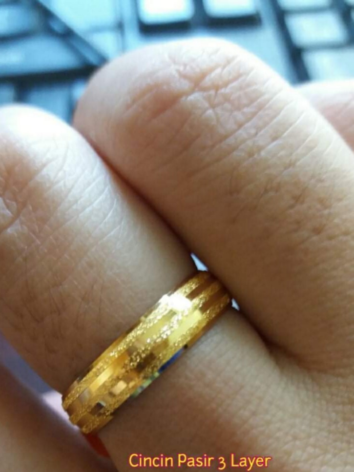 Cincin Belah Pasir 916 Viral Size 11 Women S Fashion Jewellery On Carousell Salah satu model cincin tunangan terlaris di tokoperhiasanemas.com adalah arico. cincin belah pasir 916 viral size 11