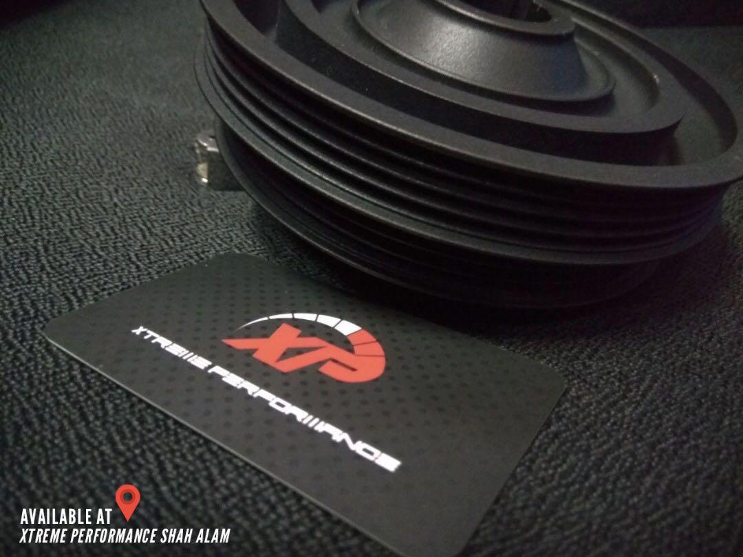 Crank pulley works engineering b16 b18 b20 eg ek ej, Auto Accessories