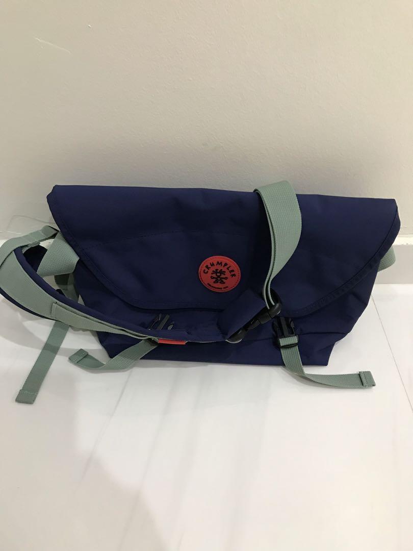 Crumpler The Miner Upset Messenger Blue Men s Fashion Bags Sling Bags on Carousell