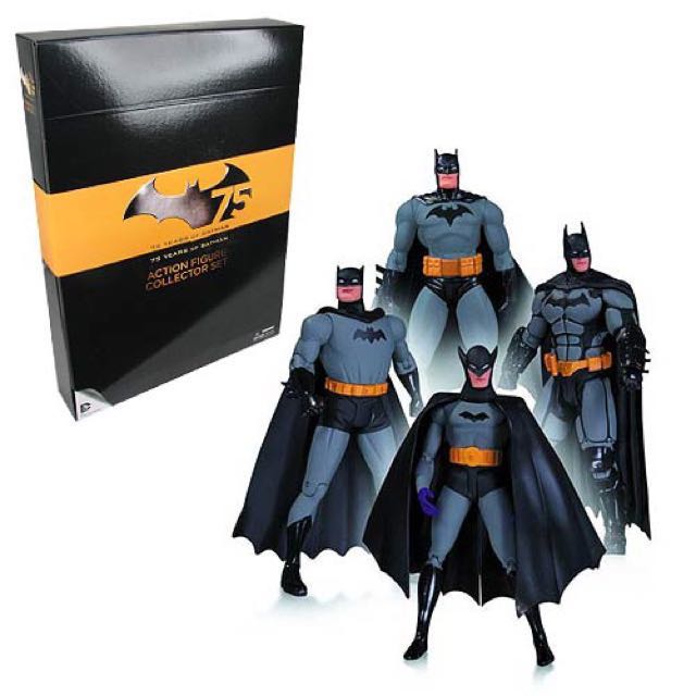 75 years of batman deals action figure collector set