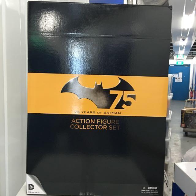 75 years of batman action figure collector set