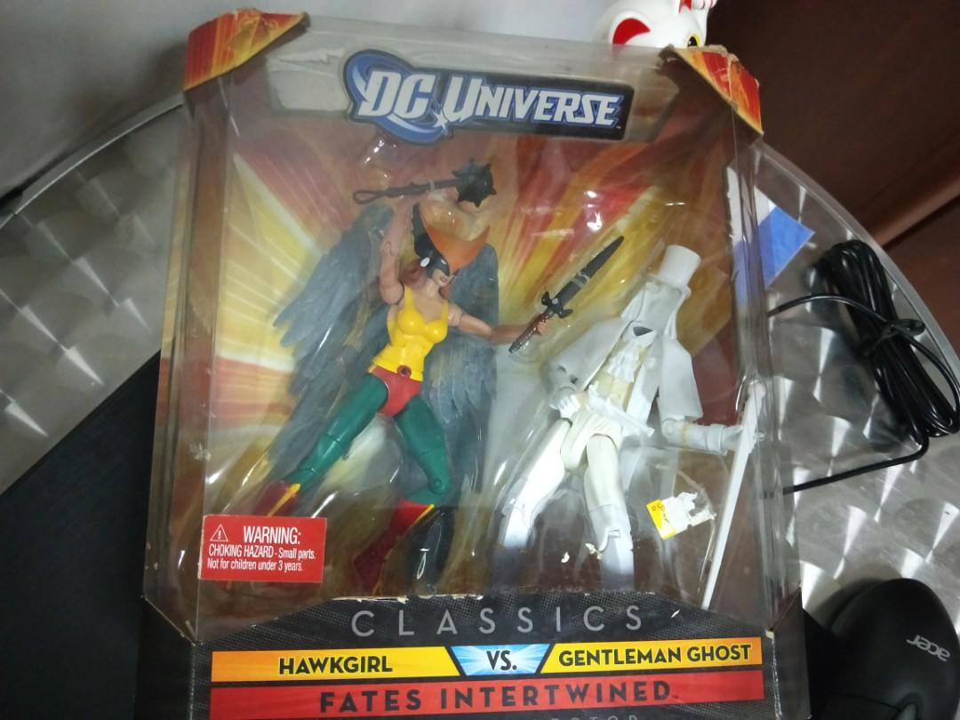 Dc Universe Classic Hawk Girl Vs Gentleman Ghost 2 Pack Toys Games Bricks Figurines On Carousell Dc universe classics giganta baf series gentleman ghost figure head piece. carousell