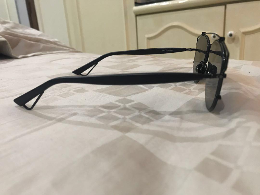 Dior technologic cutout aviator sunglasses top