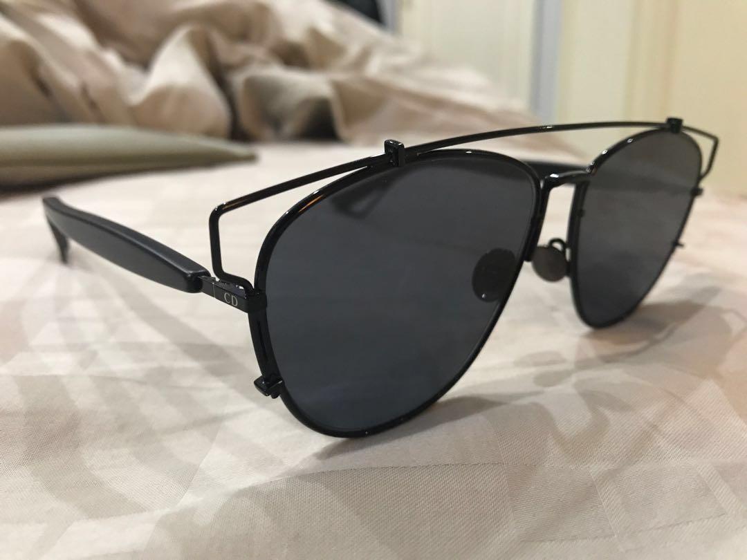 Dior technologic deals cutout aviator sunglasses