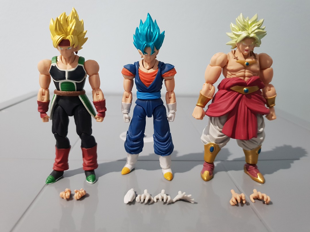Dragon ball store shodo figures