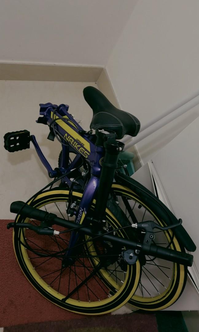foldable bike. 2nd hand., 運動產品, 單車及配件, 單車 Carousell