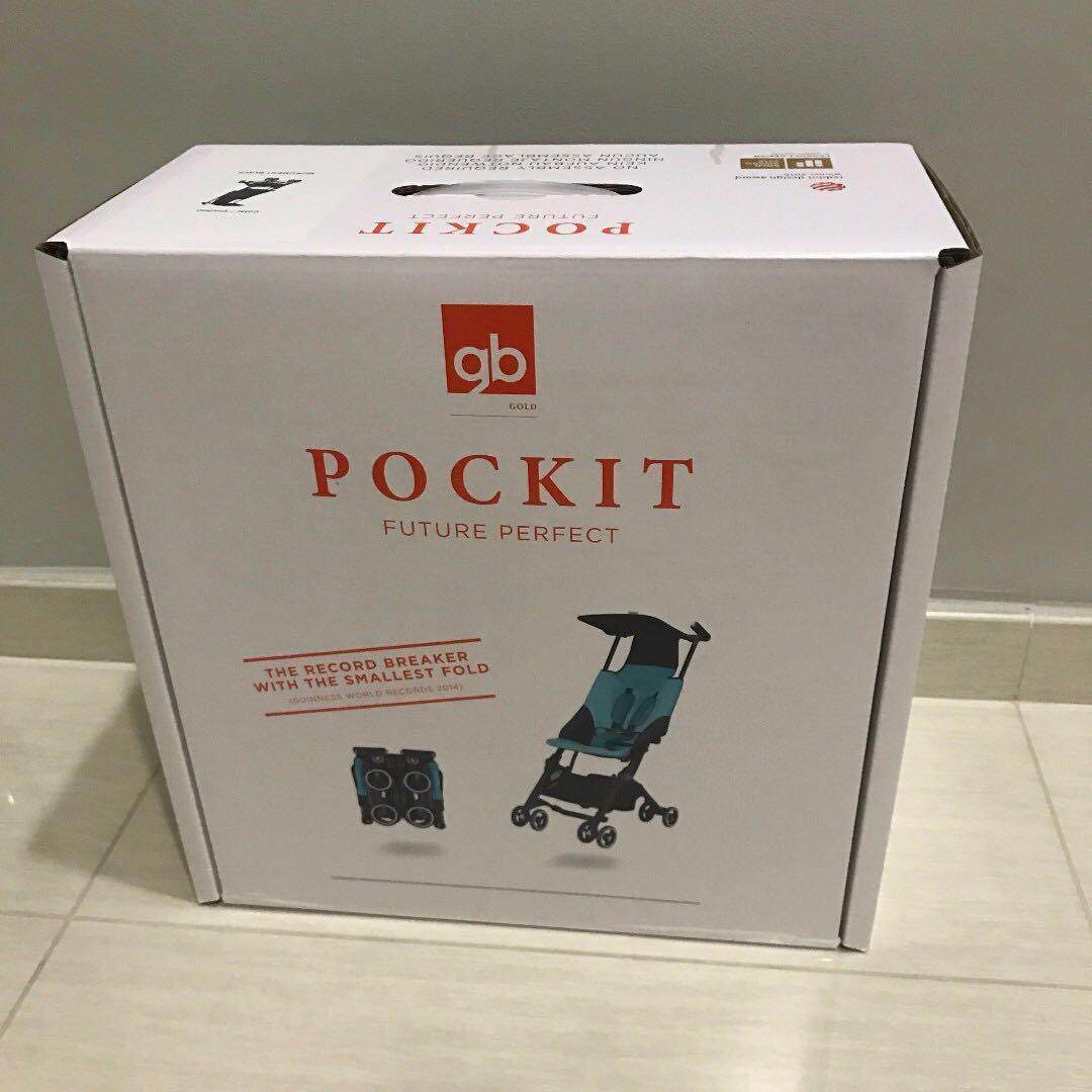 Free Delivery Brand New GB Gold Pockit Lightweight Stroller Seaport Blue Authentic Genuine Babies Kids Going Out Strollers on Carousell