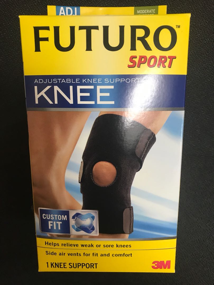 Futuro Sport Adjustable Knee Support, Health & Nutrition, Braces