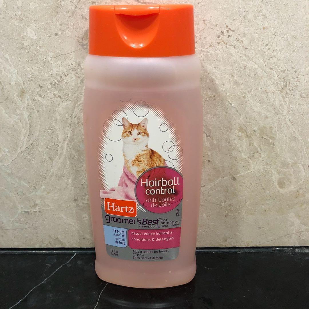 Hartz hairball control shampoo for cats Pet Supplies Health