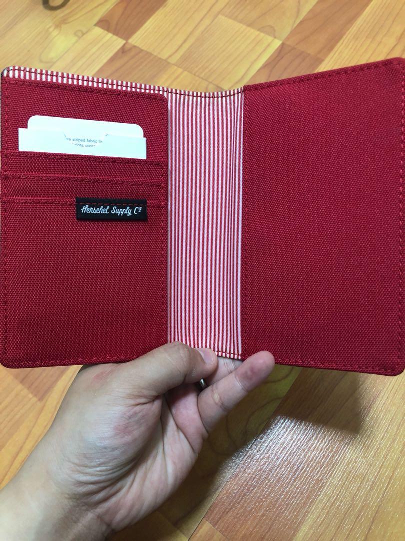 Herschel passport cover, Men's Fashion, Watches & Accessories, Wallets