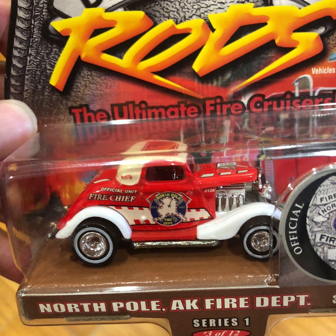 hot wheels fire department rods