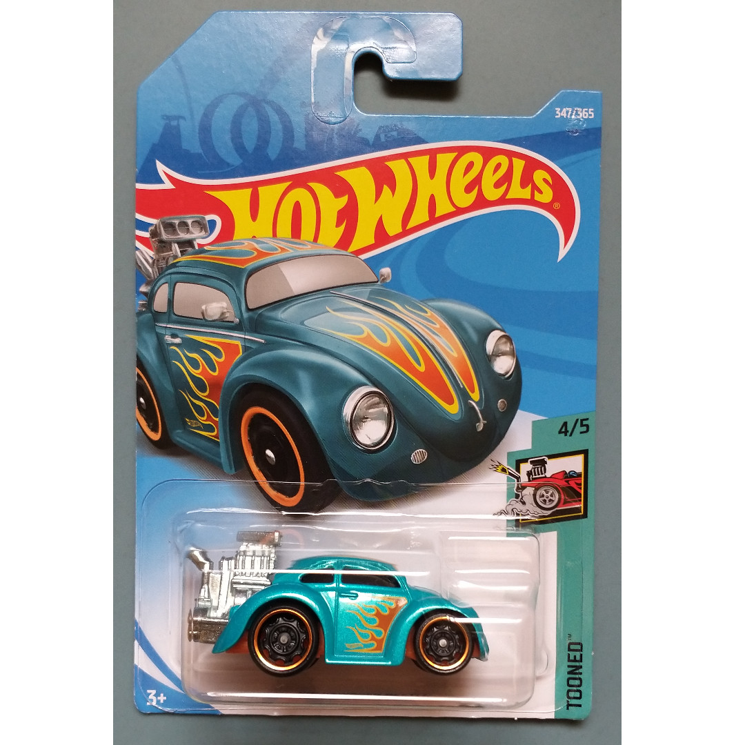 hot wheels volkswagen beetle tooned