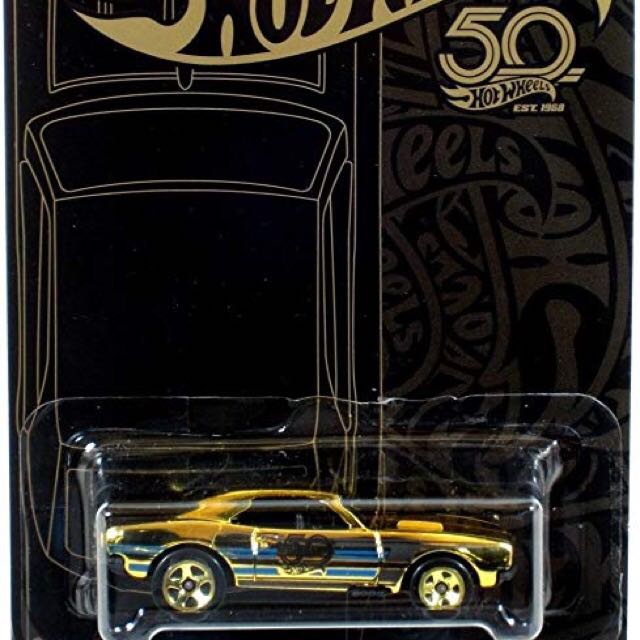 hot wheels 50th anniversary gold camaro