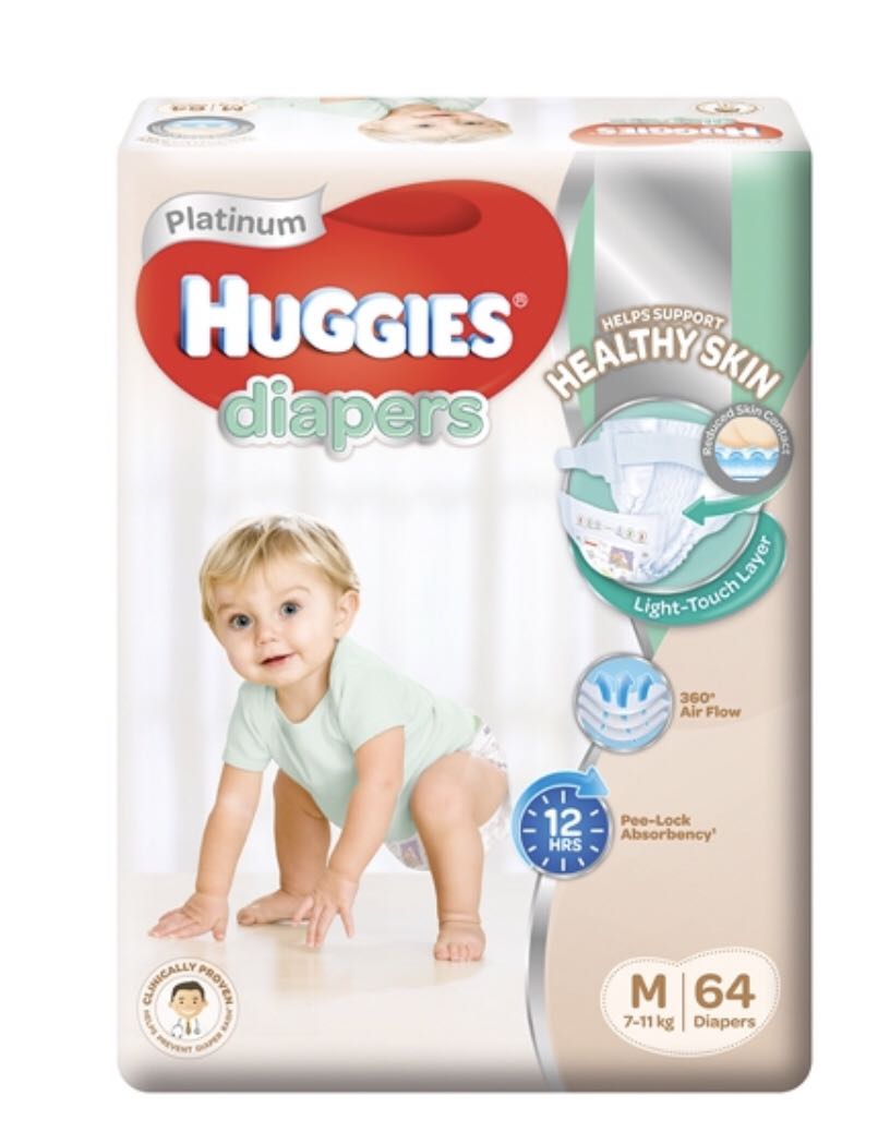 huggies diapers m