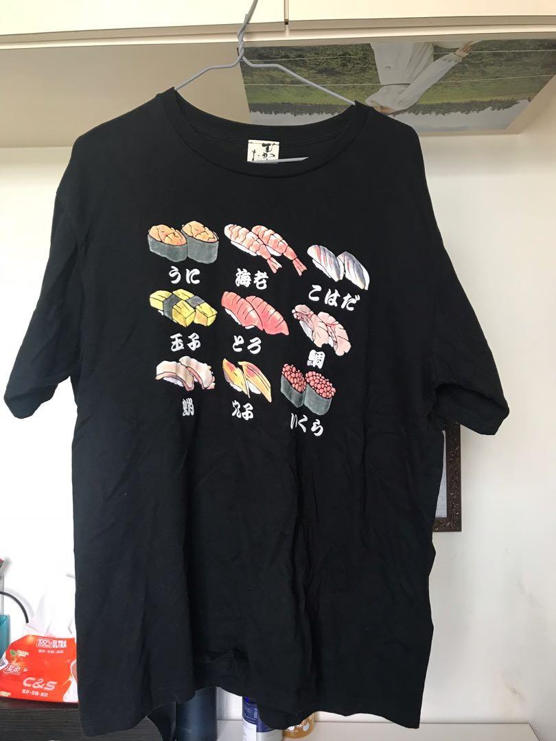 t shirt sushi