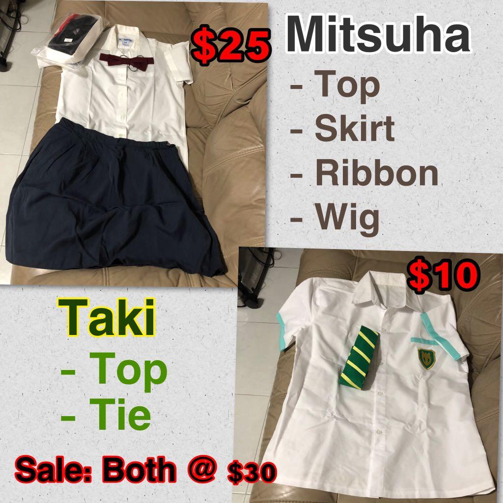 Wallpaper Kimi No Na Wa Cosplays Entertainment J Pop On Carousell Free