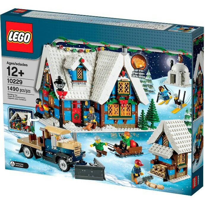 winter village lego 2018