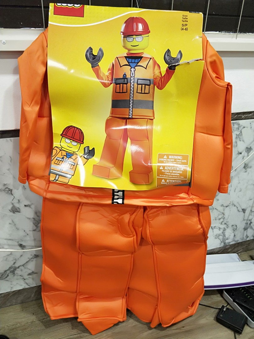 lego construction worker costume