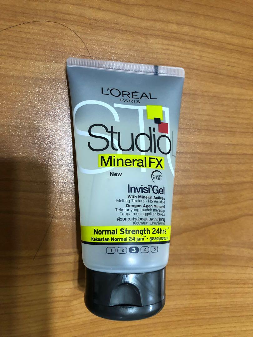 l'oreal paris studio mineral fx invisi gel, Beauty & Personal Care, Hair on  Carousell