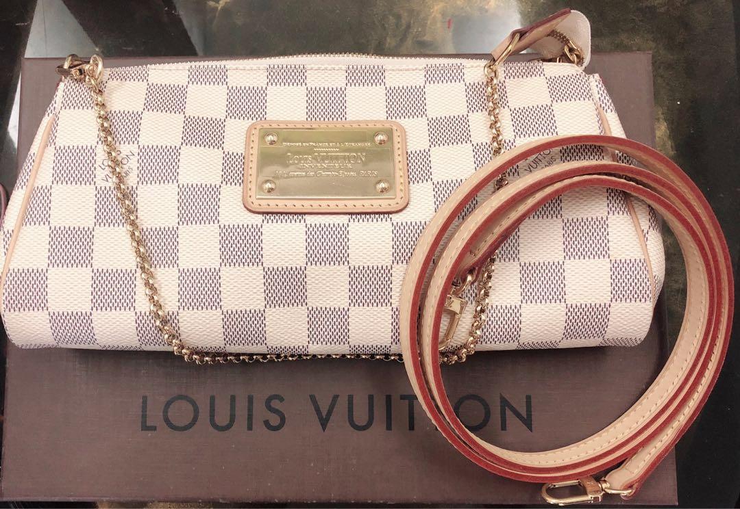 louis vuitton eva damier azur