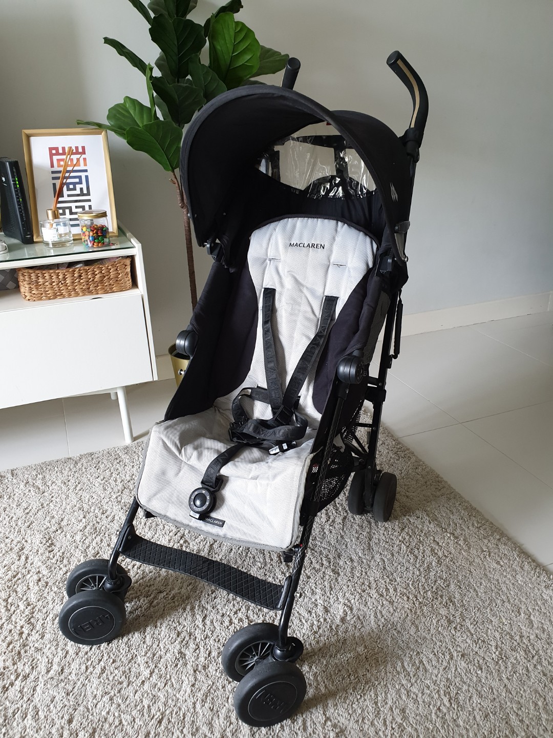 maclaren quest stroller black