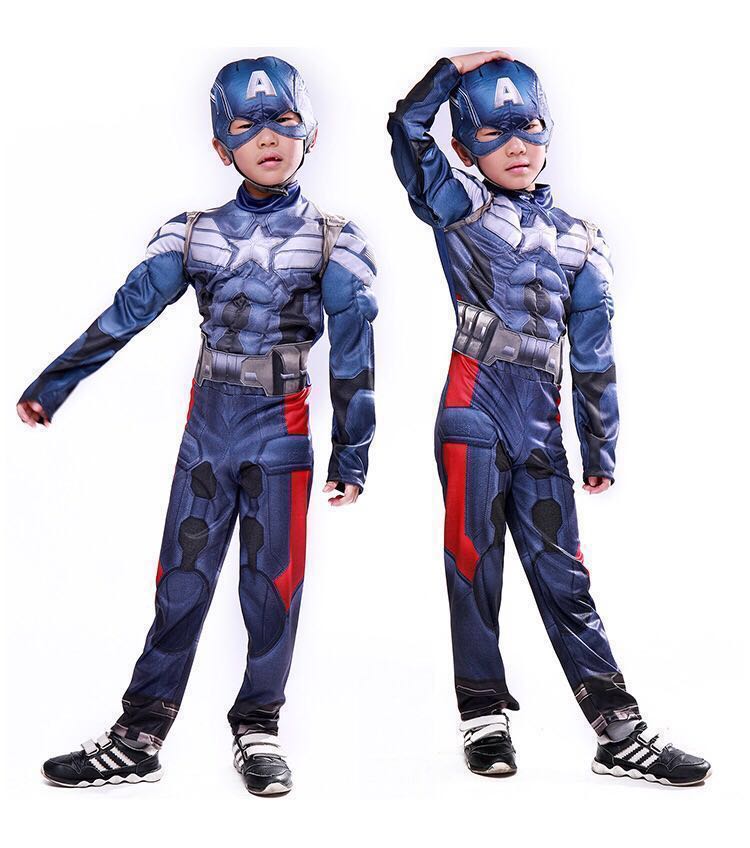 Marvel Superheroes Captain America Cosplay Costume The Winter