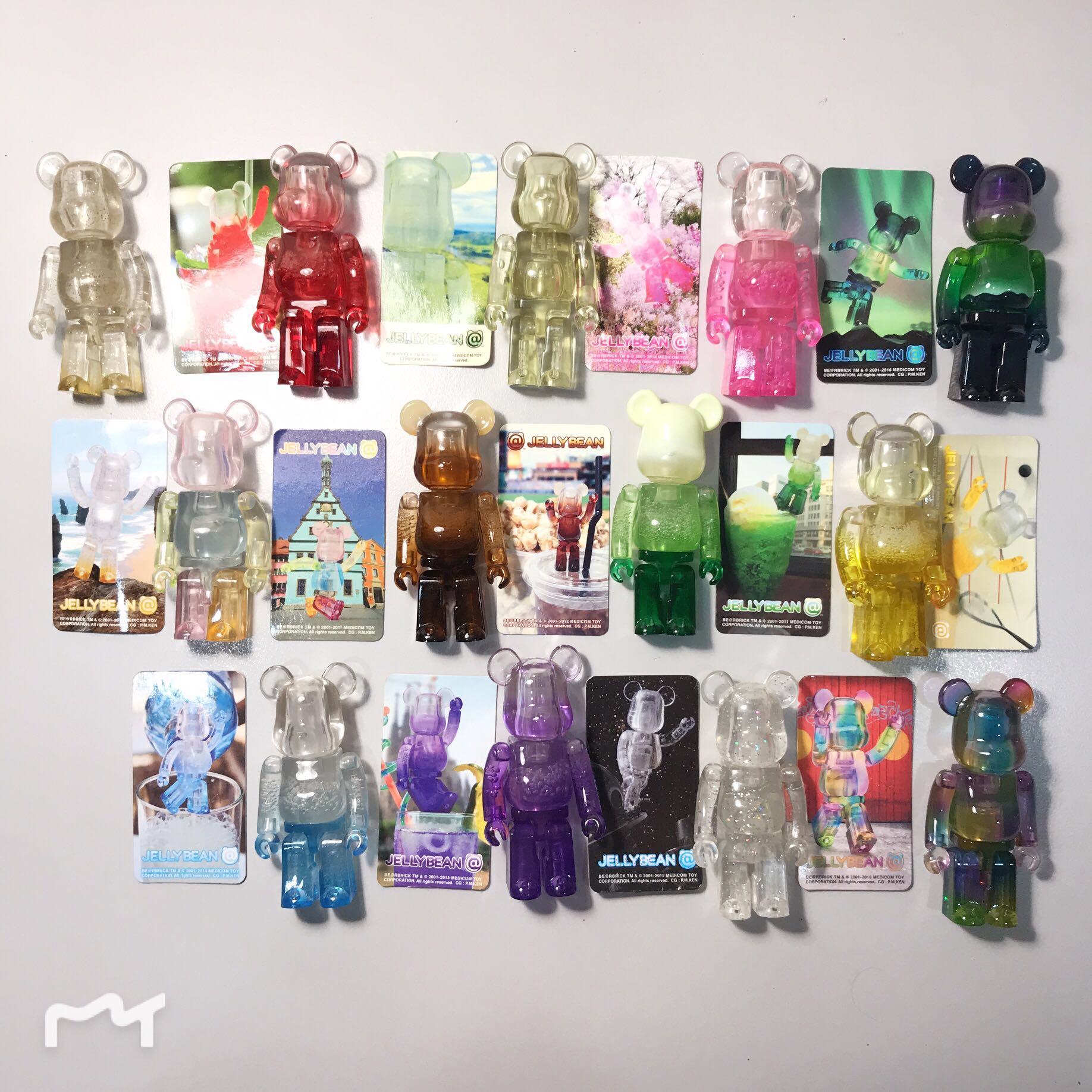 Medicom Bearbrick Be rbrick 100 Jellybean S21 S33 Hobbies