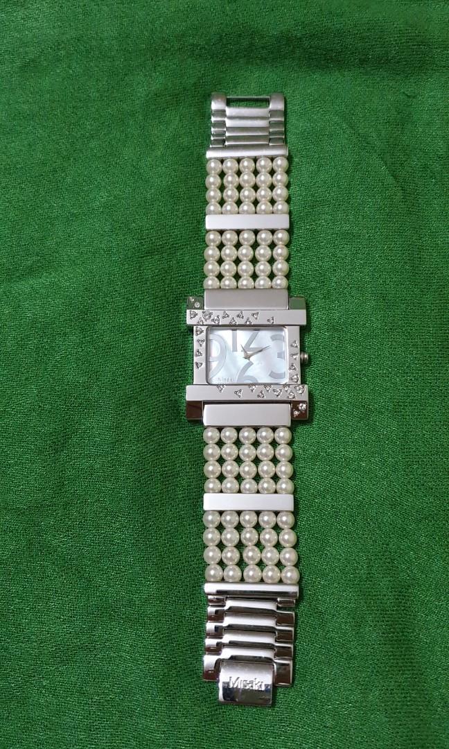 Misaki Pearl Watch Women s Fashion Watches Accessories