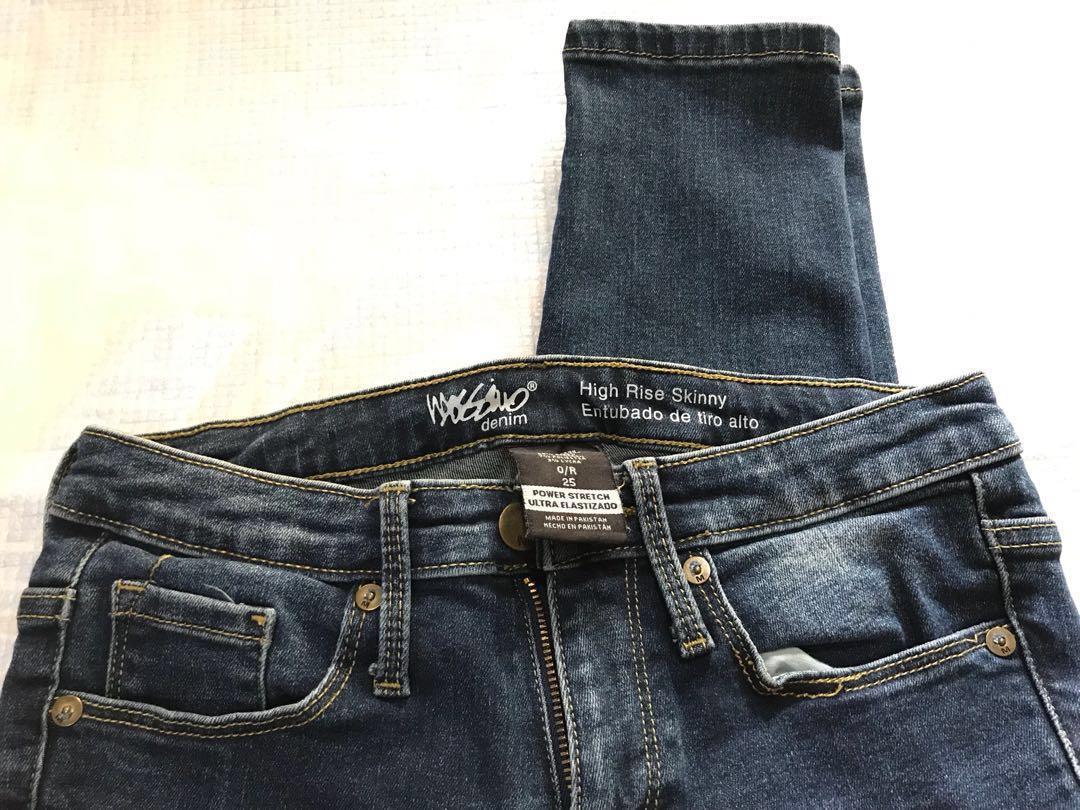 mossimo power stretch jeans
