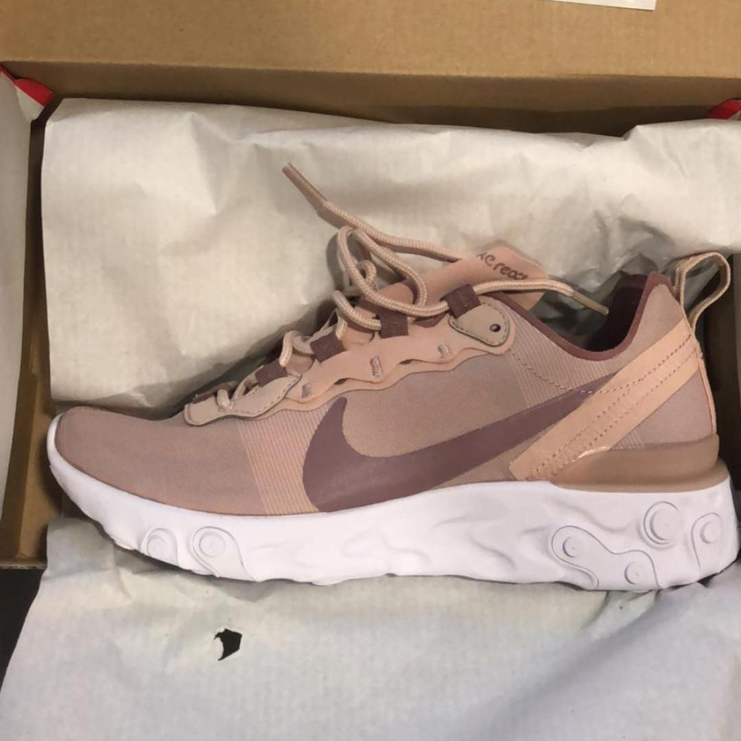 nike react element 55 women's pink