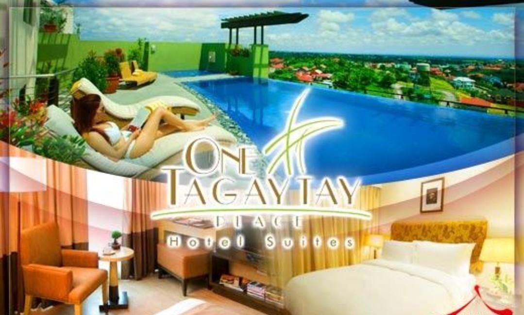One Tagatay Hotel (Category: Store Credits) located in Manila. Submitted by kuchimiikoo (Listing ID 195847509, Image 1). Description: Accommodatiin in One Tagayatay Hotel Deluxe Room with Breakfast for 2 Last 2 GC on hand 09568992121.