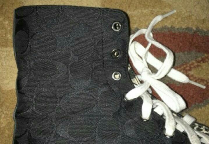 Coach bonney high top top sneakers