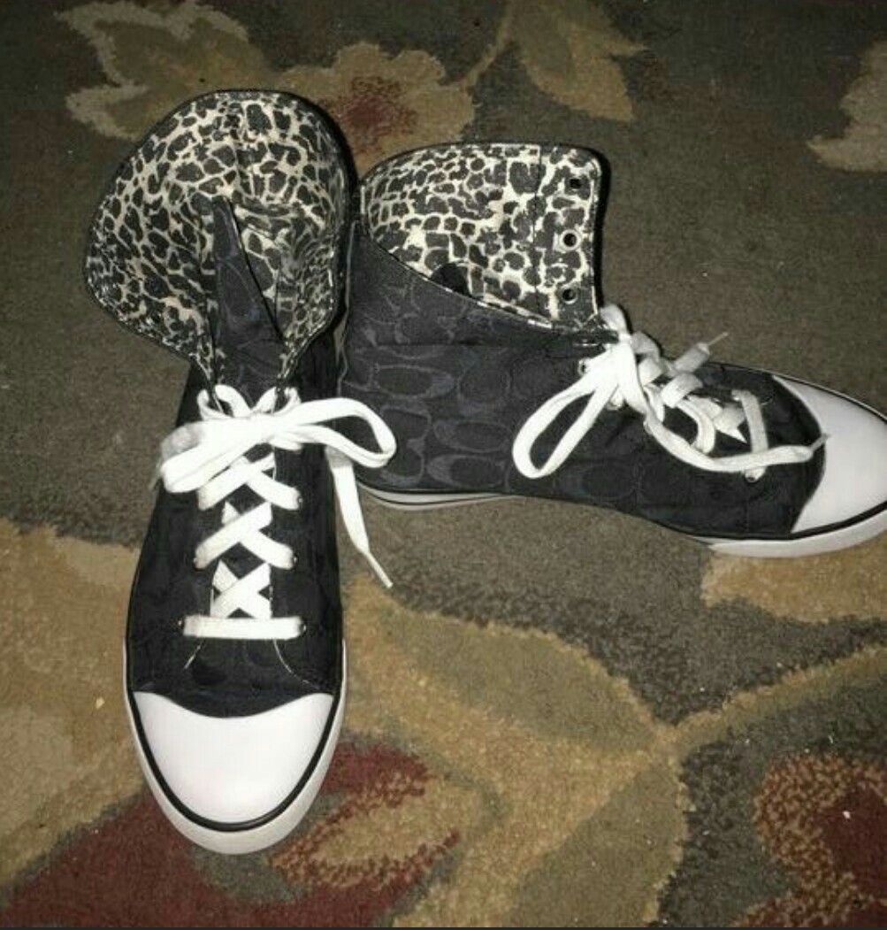 Coach bonney high top sneakers sales