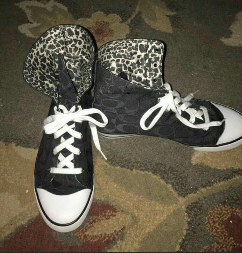 Coach bonney high top sneakers top