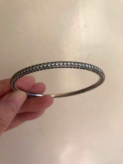 Pandora twinkling shop forever bangle bracelet