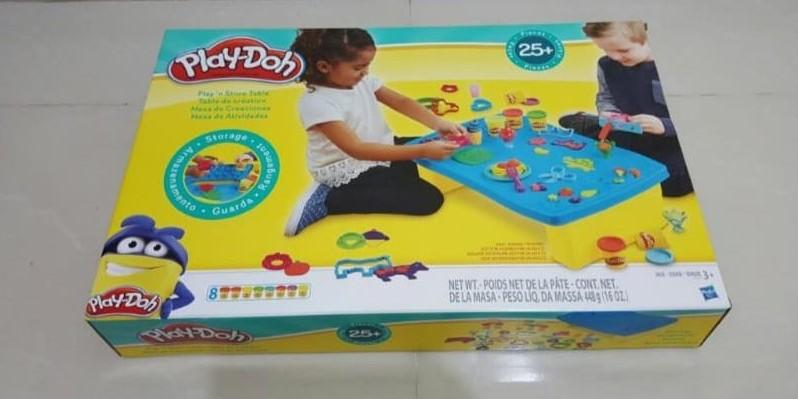 play doh play n store table