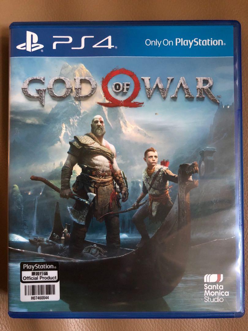 Ps4 God Of War 4 Toys Games Video Gaming Video Games On Carousell