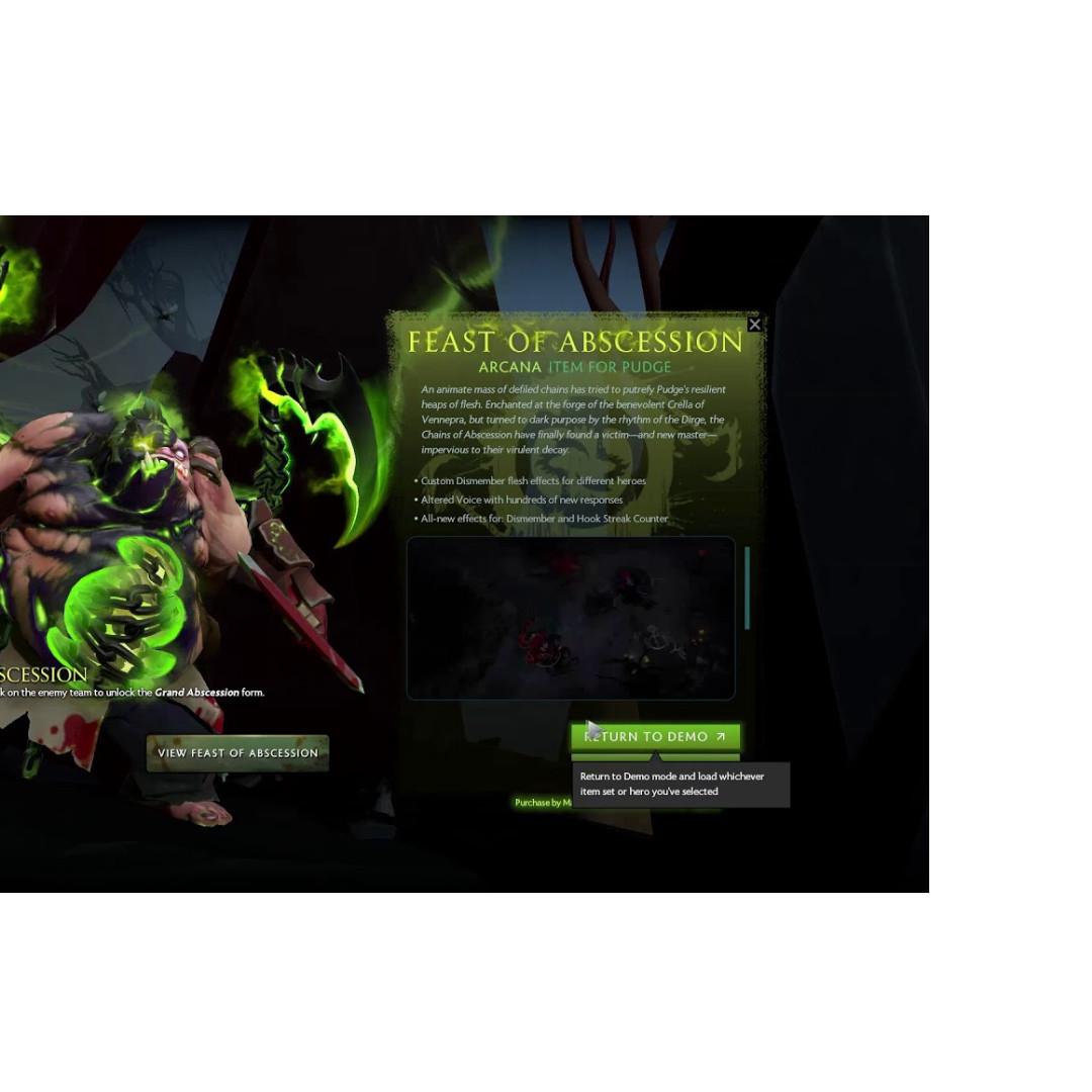 Selling Pudge 2nd Unlock Style Axia Mirana And All Dota Item