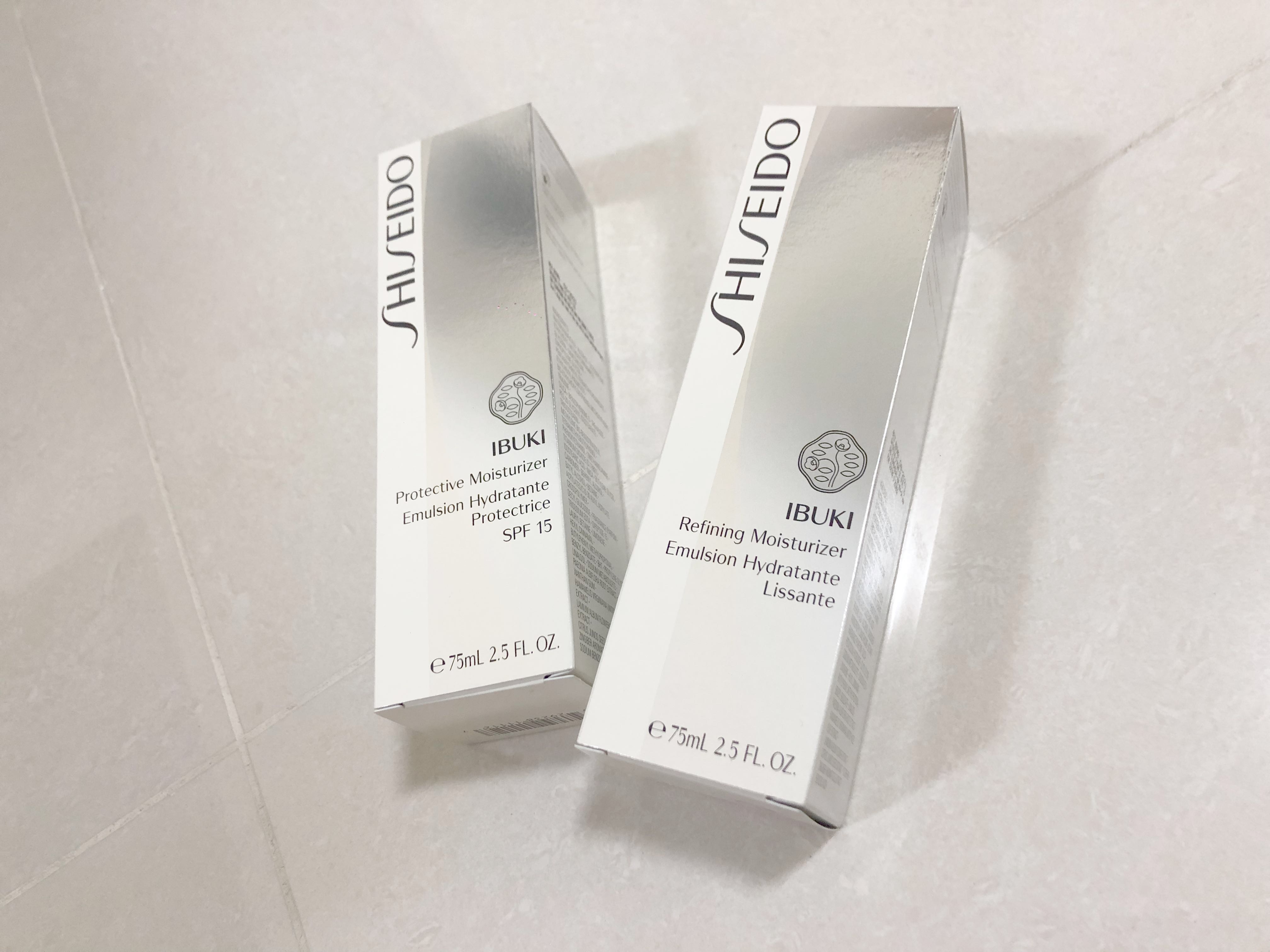 shiseido ibuki protective moisturiser