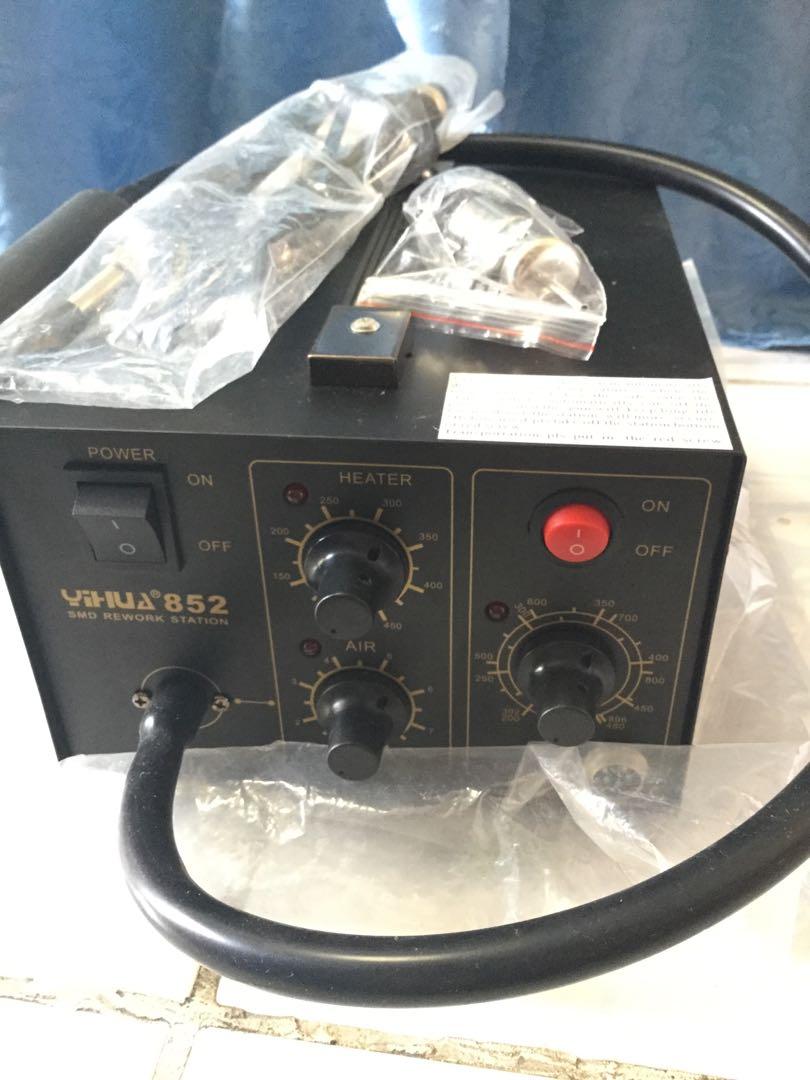 Soldering Station and Hot Air Gun 2in1 YIHUA 852 SMD Rework
