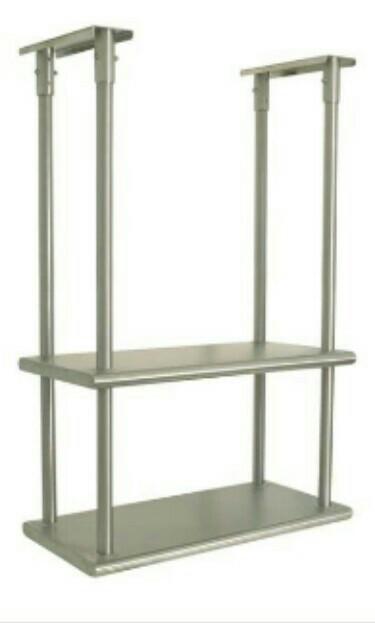 Stainless Steel Ceiling Mounted Suspended Shelves Hanging