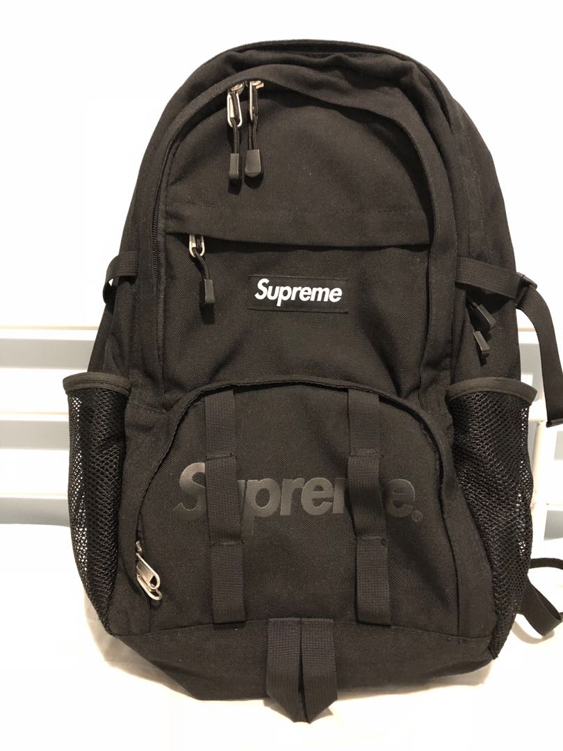Supreme 1000 Denier Cordura Backpack Black SS15