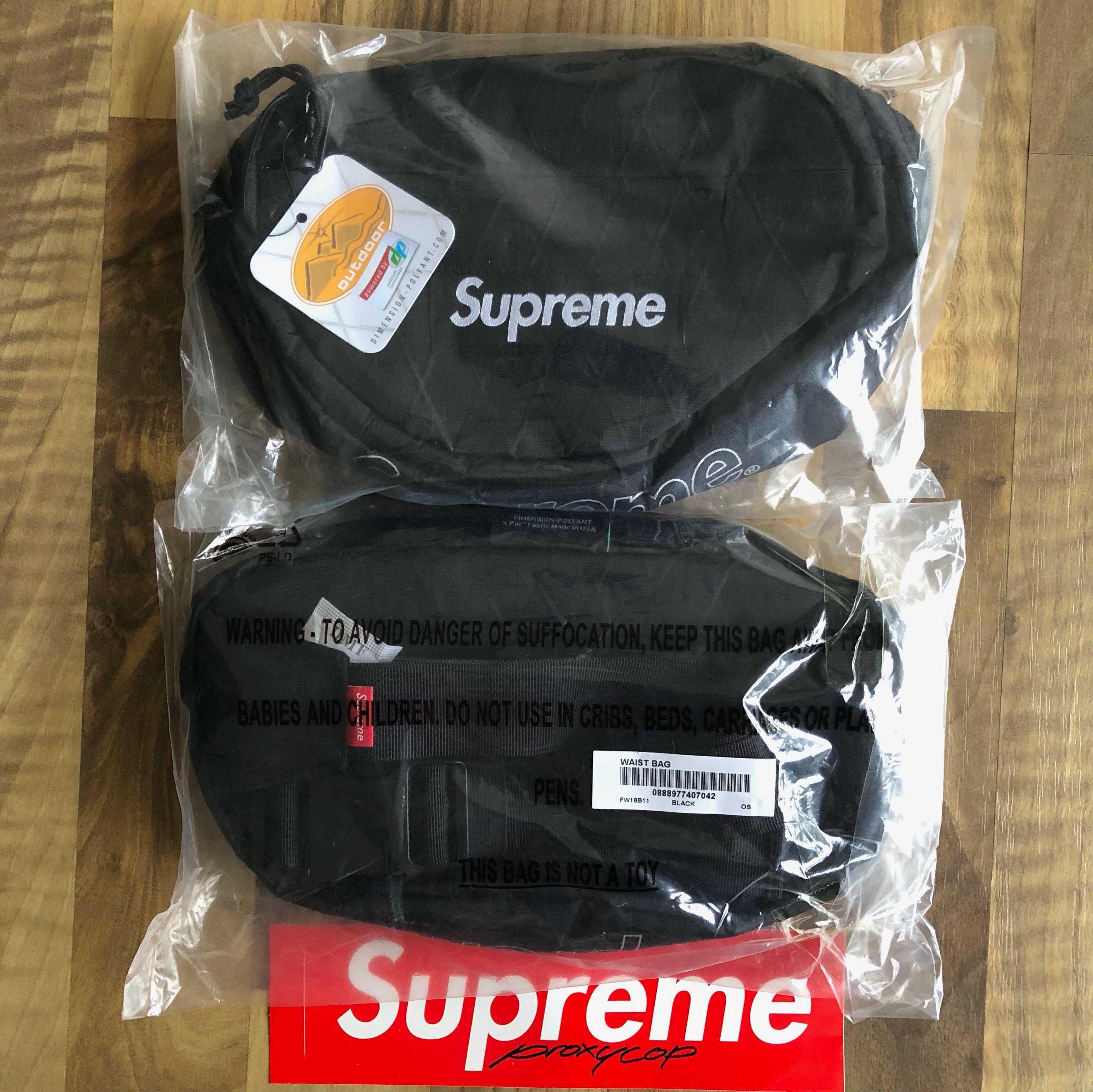 Supreme Waist Bag 2018 (FW18B11) One Size