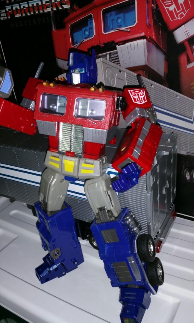 Transformers MP4 Optimus Prime (Displayed Model), Hobbies & Toys, Toys