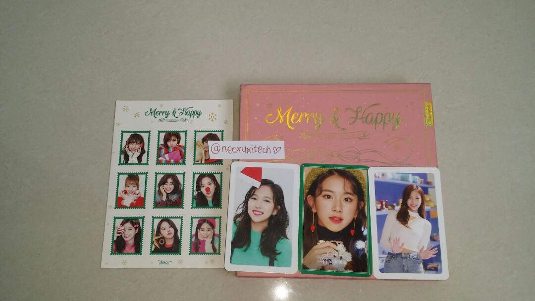 Twice Merry And Happy Album Hobbies Toys Collectibles Memorabilia K Wave On Carousell