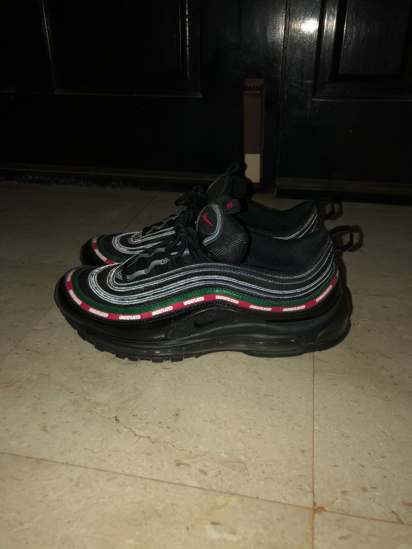 Undefeated x Nike Airmax 97 black US10.5 Undefeated x Nike Airmax 97 black US10.5
