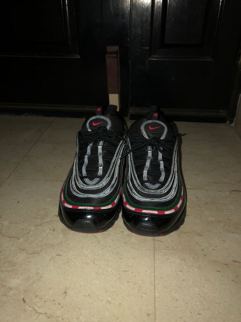 Undefeated x Nike Airmax 97 black US10.5 Undefeated x Nike Airmax 97 black US10.5
