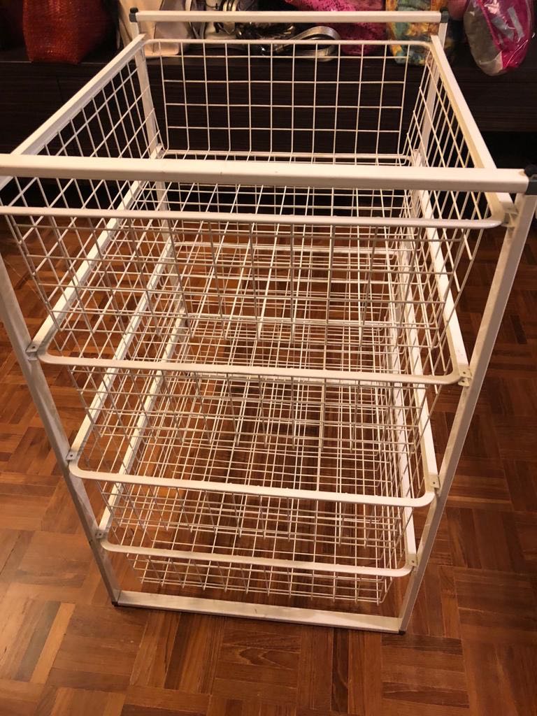 Used Wire Basket for sale, Furniture & Home Living, Home Improvement