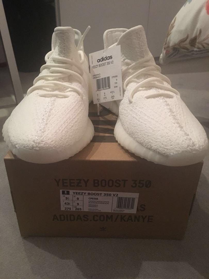 yeezy boost v2 cream white