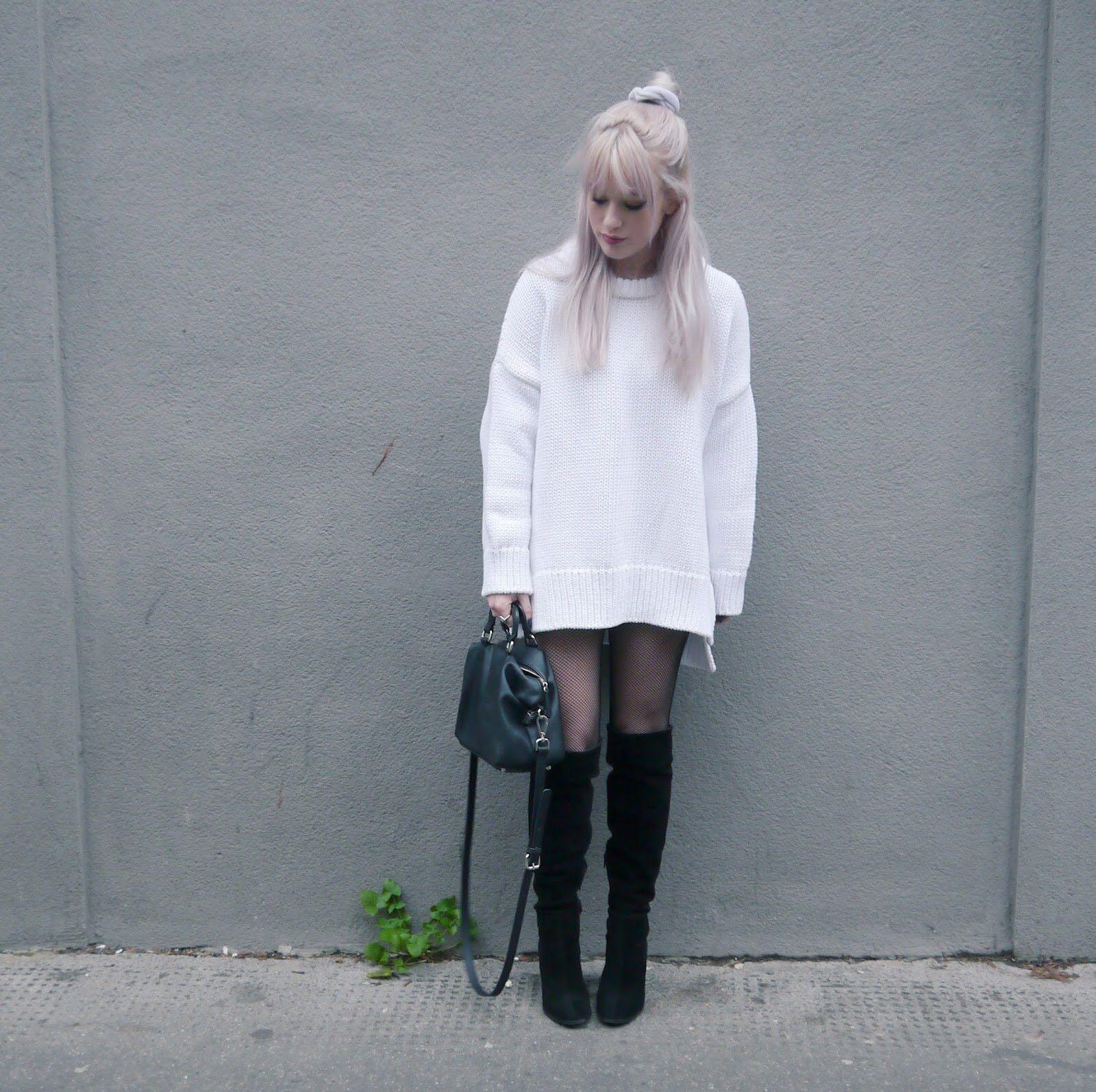 zara grey knit jumper